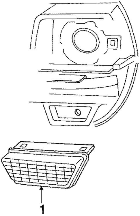 Park Lamps for 1984 Ford EXP #0