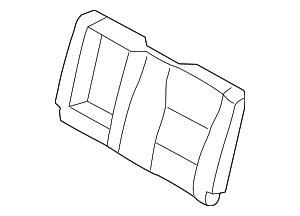 RL3Z1666601SD - : Seat Back Cover for Ford: F-150, F-150 Lightning Image