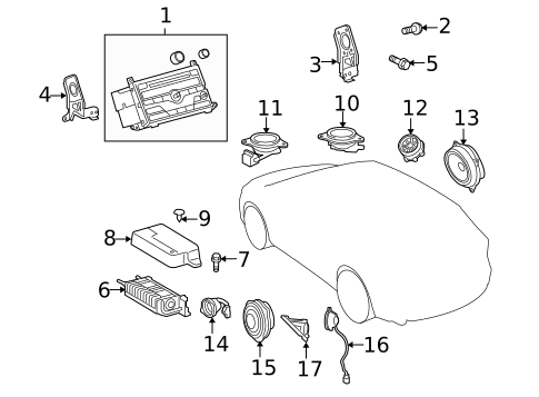 Sound System for 2012 Toyota Venza #0