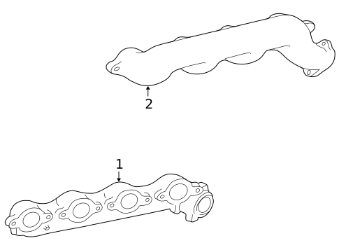 Exhaust Manifold for 2002 Ford Excursion #0