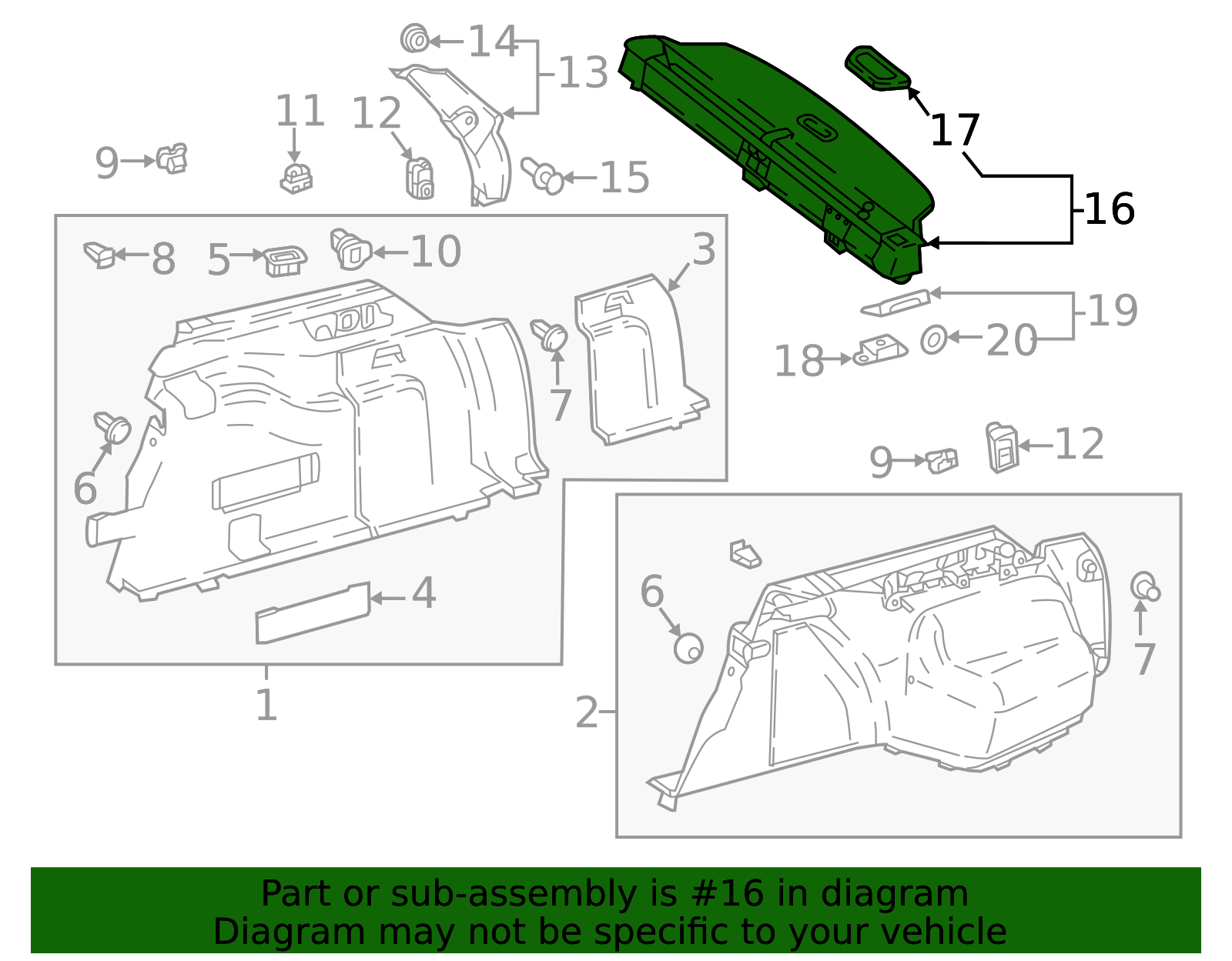 パーツ MERCEDES BENZ Cargo Cover OEM OEM Mercedes-Benz 2015-2020 1st Gen GLA Rear Cargo Cover Gray A156