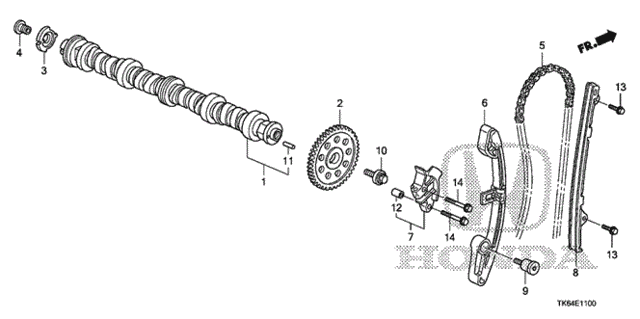 Camshaft - Cam Chain for 2012 Honda Fit #0