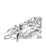 6509262AA - Fuel: Hex Flange Nut, Mounting for Mopar Image