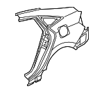 4646TXMA80ZZ - Body: Quarter Panel for Honda: Insight Image