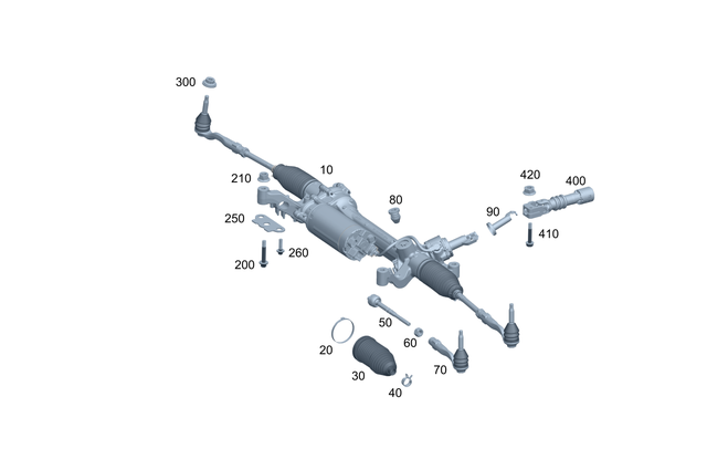2234608103 - : Steering Gear for Mercedes-Benz Image