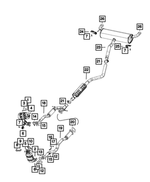 6503839 - Exhaust: Hex Head Bolt And Coned Washer for Mopar Image