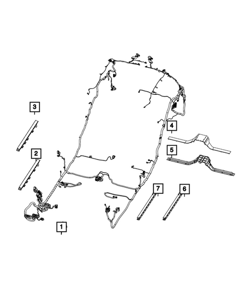 Wiring, Body and Accessories for 2024 Dodge Durango #4