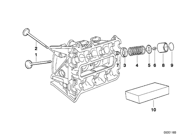 11341460201 - : Exhaust Valve for BMW-Motorrad Image