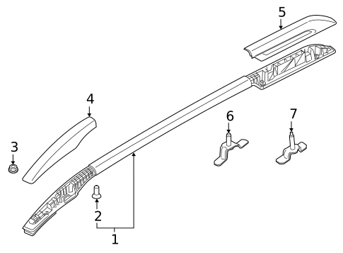 Luggage Carrier for 2021 Hyundai Venue #0