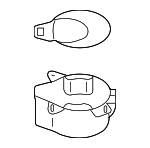 4L1862534A6PS - Body: Cup Holder for Audi Image