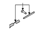 4L0898283 - Body: Hardware Kit for Audi Image