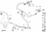 11727835410 - : Pressure Hose Assembly for BMW: M5, M6 Image