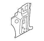8K0802126C - Body: Hinge Pillar Reinforced for Audi Image