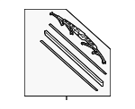 76620THRA03 - : Wiper Blade for Honda: Odyssey Image