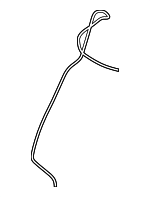 76813THRA01 - Body: Washer Hose for Honda: Odyssey Image