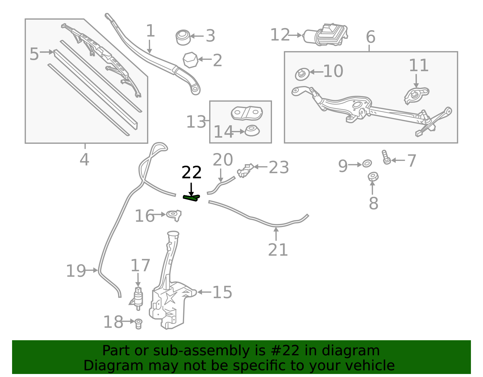 Windshield Washer Hose Connector 76830-THR-A01 | Clark Knapp Honda