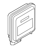 4N0907410D - Body: Garage Dr Opener for Audi: A3, A3 Quattro, A4, A4 allroad, A4 Quattro, A5 Quattro, A5 Sportback, A6 allroad, A6 Quattro, A7 Sportback, A8 Quattro, e-tron GT, e-tron Quattro, e-tron S, e-tron S Sportback, e-tron Sportback, Q3, Q5, Q5 PHEV, Q5 Sportback, Q7, Q8, Q8 e-tron, Q8 e-tron Sportback, RS Q8, RS3, RS5, RS5 Sportback, RS6 Avant, RS7 Sportback, S3, S4, S5, S5 Sportback, S6, S7 Sportback, S8, SQ5, SQ5 Sportback, SQ7, SQ8, SQ8 e-tron, SQ8 e-tron Sportback, TT Quattro Image