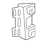 99720106300 - Body: Fuel Door Hinge for Porsche: 911, Boxster, Cayman Image