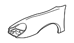 99650303208GRV - Body: Fender for Porsche: 911, Boxster Image