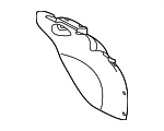 86821G7000 - Body: Wheelhouse Liner for Hyundai Image