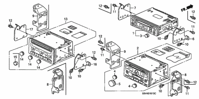 Auto Radio for 2005 Honda Pilot #0