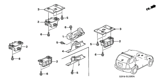 TPMS Unit for 2005 Acura MDX #0