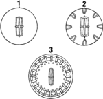 YW1Z1130BA - Suspension: Center Cap for Lincoln: Town Car Image