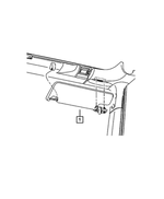 1MK33XDVAD - : Visor, Left for Mopar Image