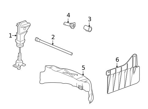Spare Tire Carrier for 2025 Cadillac Escalade #0