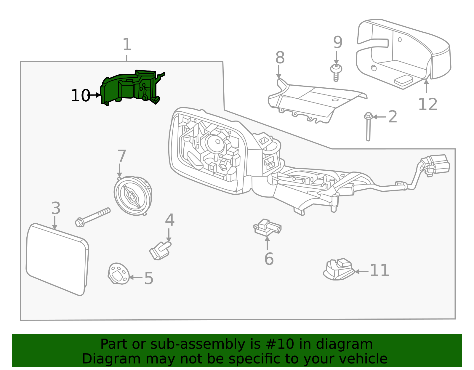 2021-2025 Ford Bronco Signal Lamp M2DZ-13B375-A | Awesome Parts Ford