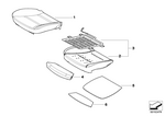 52107076660 - : Seat Cover Vinyl for BMW Image