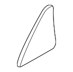 KA0G72661A - Body: Vent Glass for Mazda: CX-5 Image