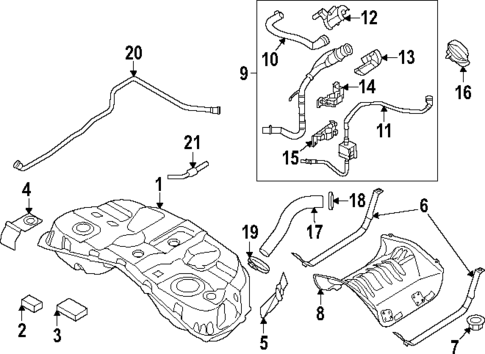Fuel System Components for 2025 Genesis G90 #0