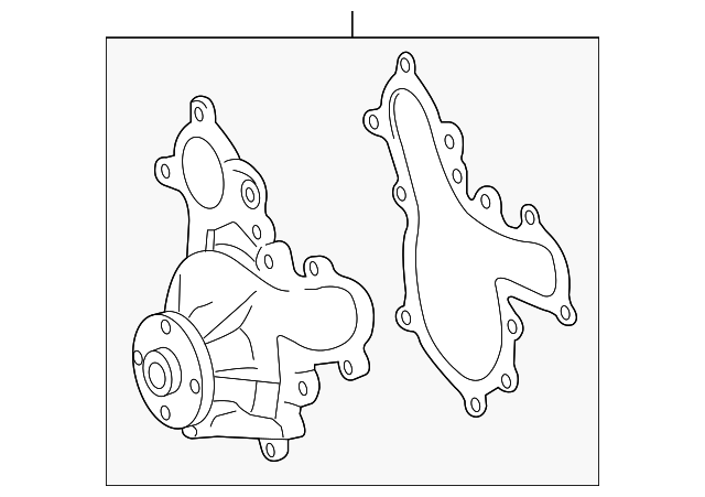 16100-09491 - Engine Water Pump 2007-2022 Toyota | Longo Toyota Parts