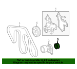 Toyota Genuine Parts - Pulley Sub-Assy, Idl