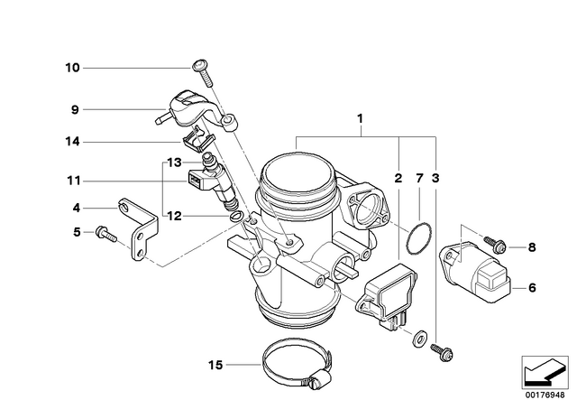 13647685373 - : Injection Valve for BMW-Motorrad Image