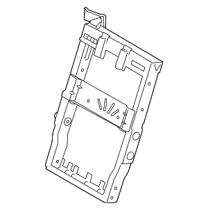 LC3Z16613A39A - Body: Seat Back Frame for Ford Image