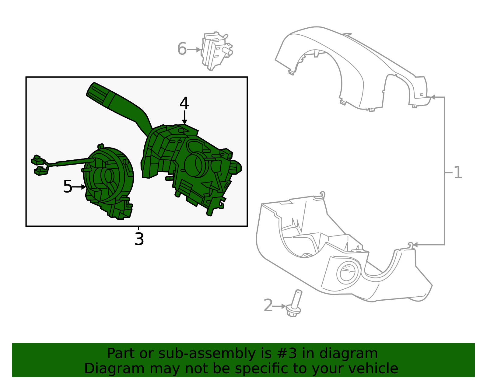 ML3Z-3F791-BB - Column Housing - 2021-2023 Ford | Eastgate