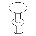 7149193301 - Body: Trunk Lid Trim Rivet for BMW: 228i, 228i xDrive, 230i, 230i xDrive, 320i, 320i xDrive, 328d, 328d xDrive, 328i, 328i xDrive, 330e, 330i, 330i xDrive, 335i, 335i xDrive, 340i, 340i xDrive, 428i, 428i xDrive, 430i, 430i xDrive, 435i, 435i xDrive, 440i, 440i xDrive, 528i, 528i xDrive, 535d, 535d xDrive, 535i, 535i xDrive, 550i, 550i xDrive, 640i, 640i Gran Coupe, 640i xDrive, 640i xDrive Gran Coupe, 650i, 650i Gran Coupe, 650i xDrive, 650i xDrive Gran Coupe, ActiveHybrid 3, ActiveHybrid 5, i3, i3s, M2, M235i, M235i xDrive, M240i, M240i xDrive, M3, M4, M5, M6, M6 Gran Coupe Image