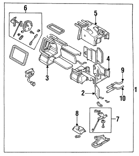 Heater for 1993 Mazda RX-7 #0