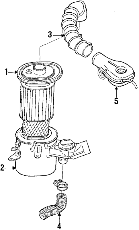 Air Intake for 1984 Dodge Aries #0