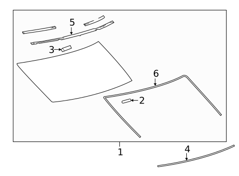 Reveal Moldings for 2025 Lexus RC300 #0
