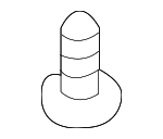 9390345380 - Body: Bumper Cover Screw for Honda Image