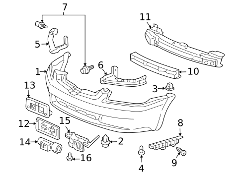 Automatic Temperature Controls for 2005 Honda Accord #2