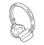 971035631 - Electrical: Headphone for Porsche: Panamera Image