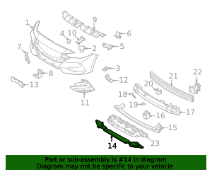 2024-2025 Nissan Sentra Sound Absorber 62091-6LY0A | Nissan Parts Central