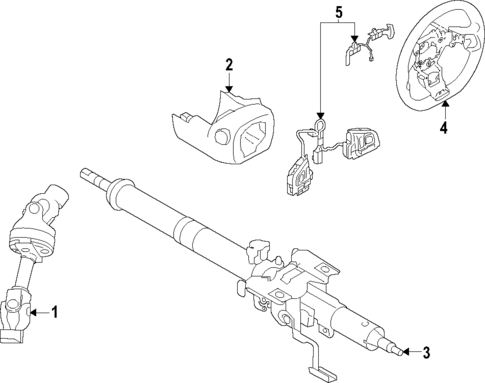 Steering Wheel for 2023 Subaru WRX #0