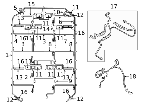 Wiring Harness for 2022 Audi e-tron S Sportback #0