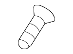 30640894 - Body: Striker Screw for Volvo Image