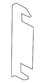 8663768 - Body: Lower Hinge Shim for Volvo Image